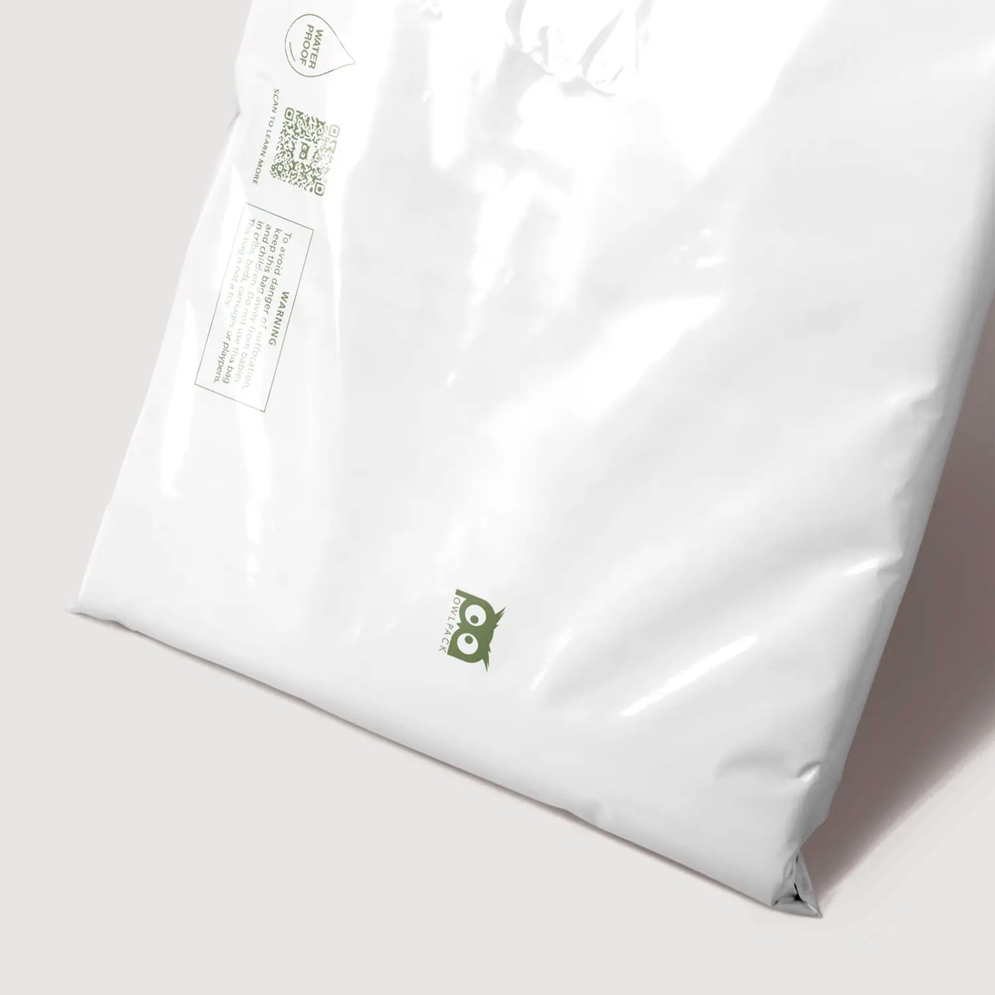 Recycled Mailer Bags - Plain / White