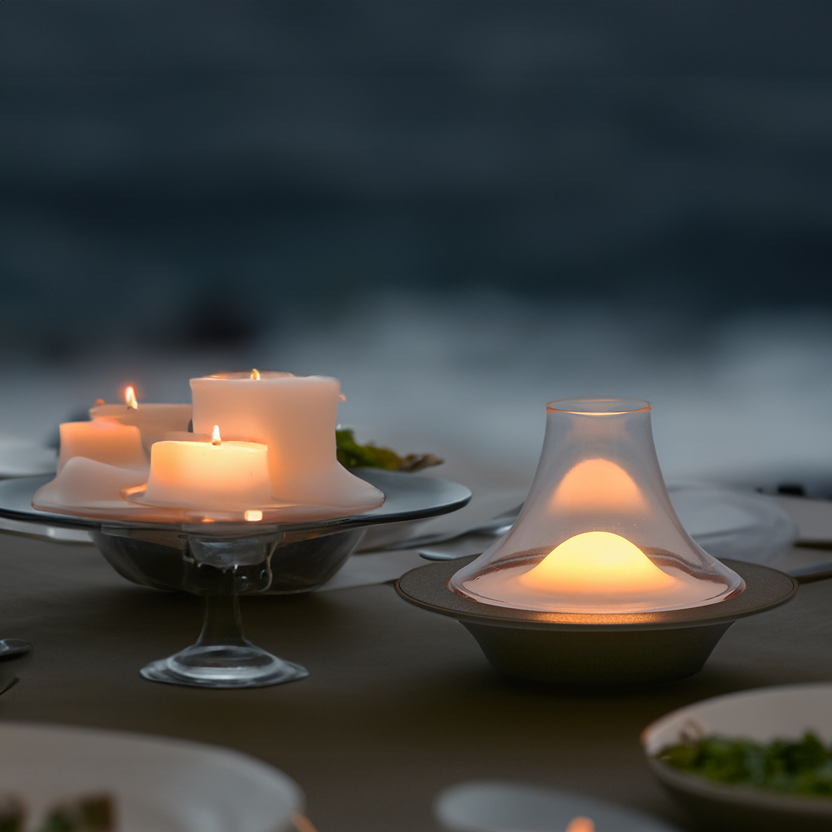 Owlpack x Si Balcón Puff Cordless LED Table Lamp - lifestyle