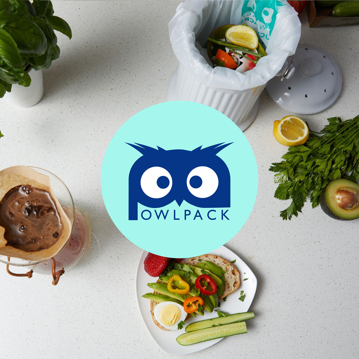 Owlpack 1/2 gal Yucksacks Compostable Bags