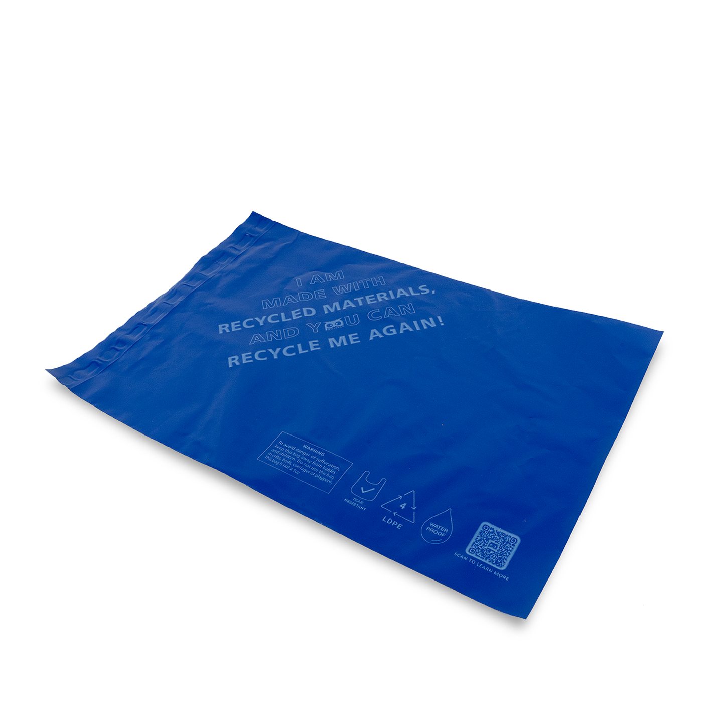 Owlpack Eco Friendly Recycled Mailers( Blue, Size 9x12, 10x13)