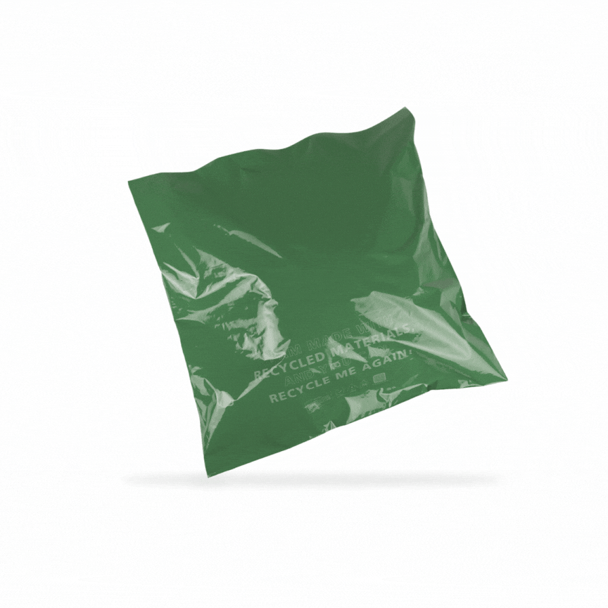 Owlpack Eco Friendly Recycled Mailers - Green (24x24")