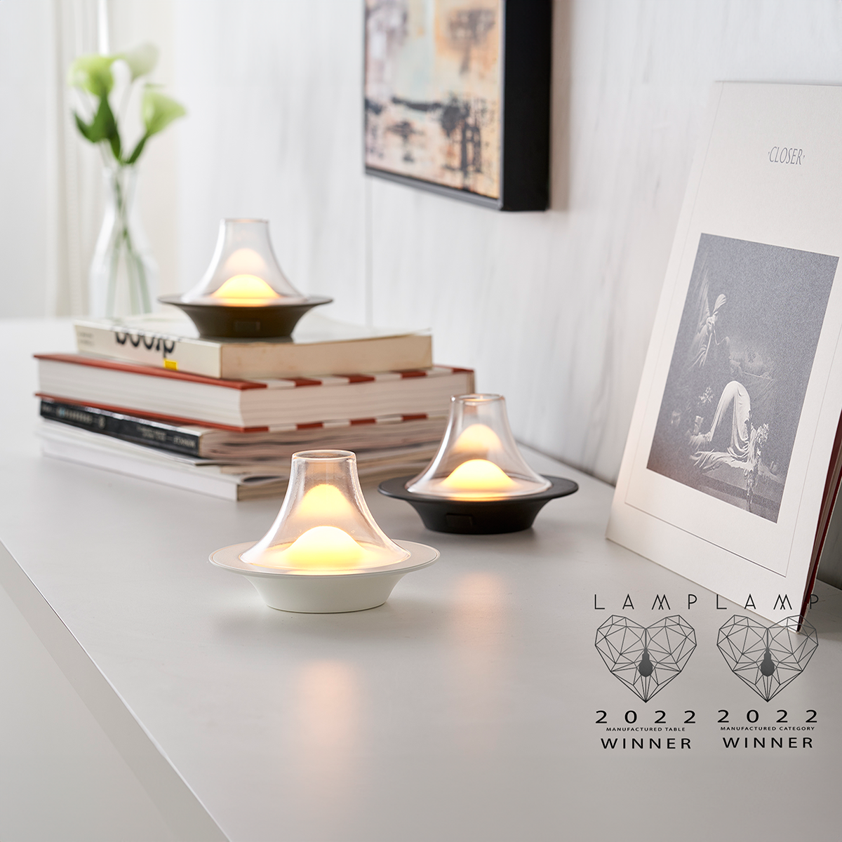 Owlpack x Si Balcón Puff Cordless LED Table Lamp - lifestyle